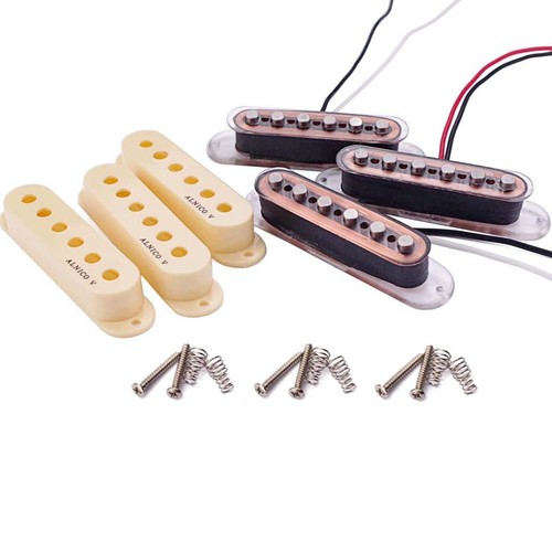 Hand wound alnico sss guitar - hand,